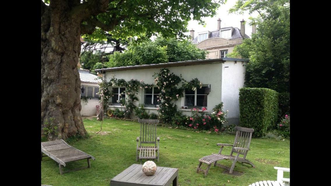 Le Petit Val Rose Villa Villennes-sur-Seine Esterno foto